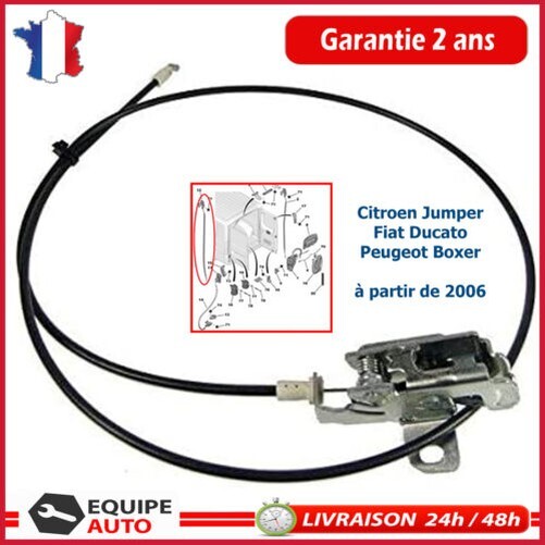 Kabel Auszieh- Verschluss TüR RüCkseite Jumper Ducato Boxer 8719F2-image