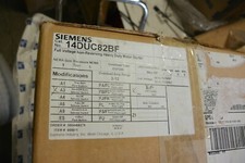 14DUC82BF Siemens Size 1 Full Voltage Enclosed Starter + HOA +CPT  NEW in Box