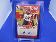 2024 PANINI DONRUSS GENO ATKINS SIGNATURE MARKS AUTOGRAPH BENGALS AUTO /50 BLUE