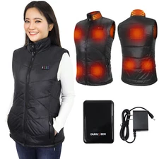 Women's Lightweight Heated Vest with Battery Electric Heating Vest Warm Clothing