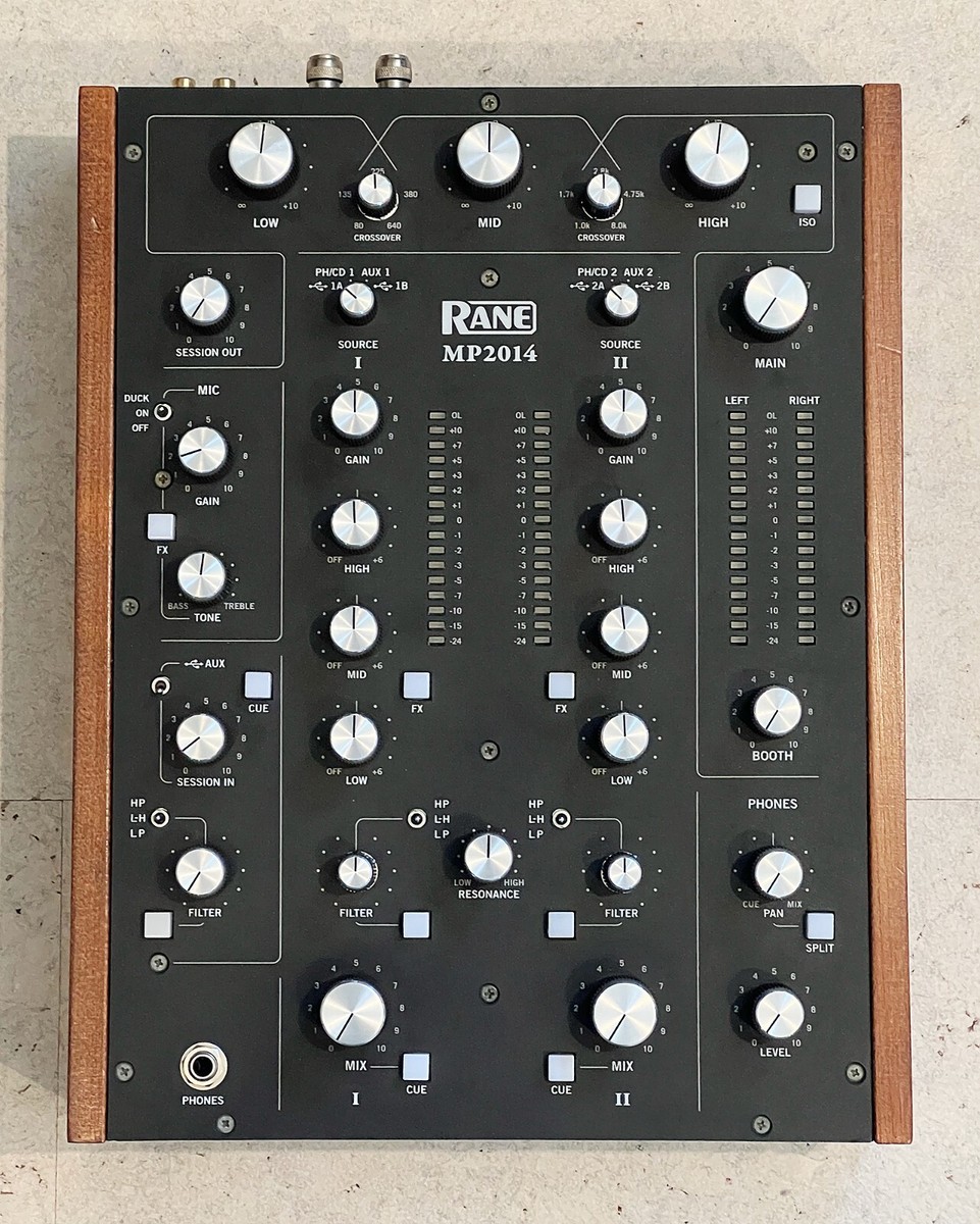 Rane MP2014 2 Channel DJ Mixer with Flight Case | eBay