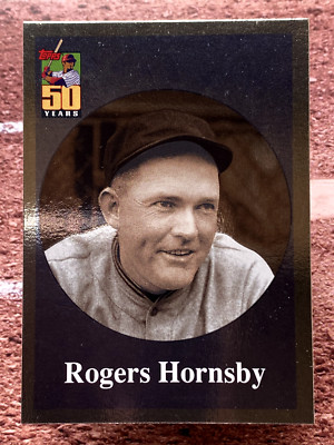 2001 Topps Before There Was Topps Rogers Hornsby #BT6