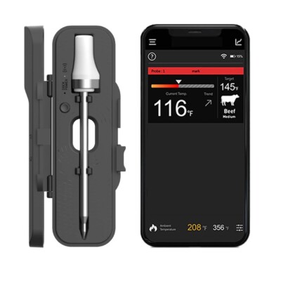 Premium Wireless Smart Meat Thermometer For Grilling, BBQ, Smoker, Air Fryer Etc