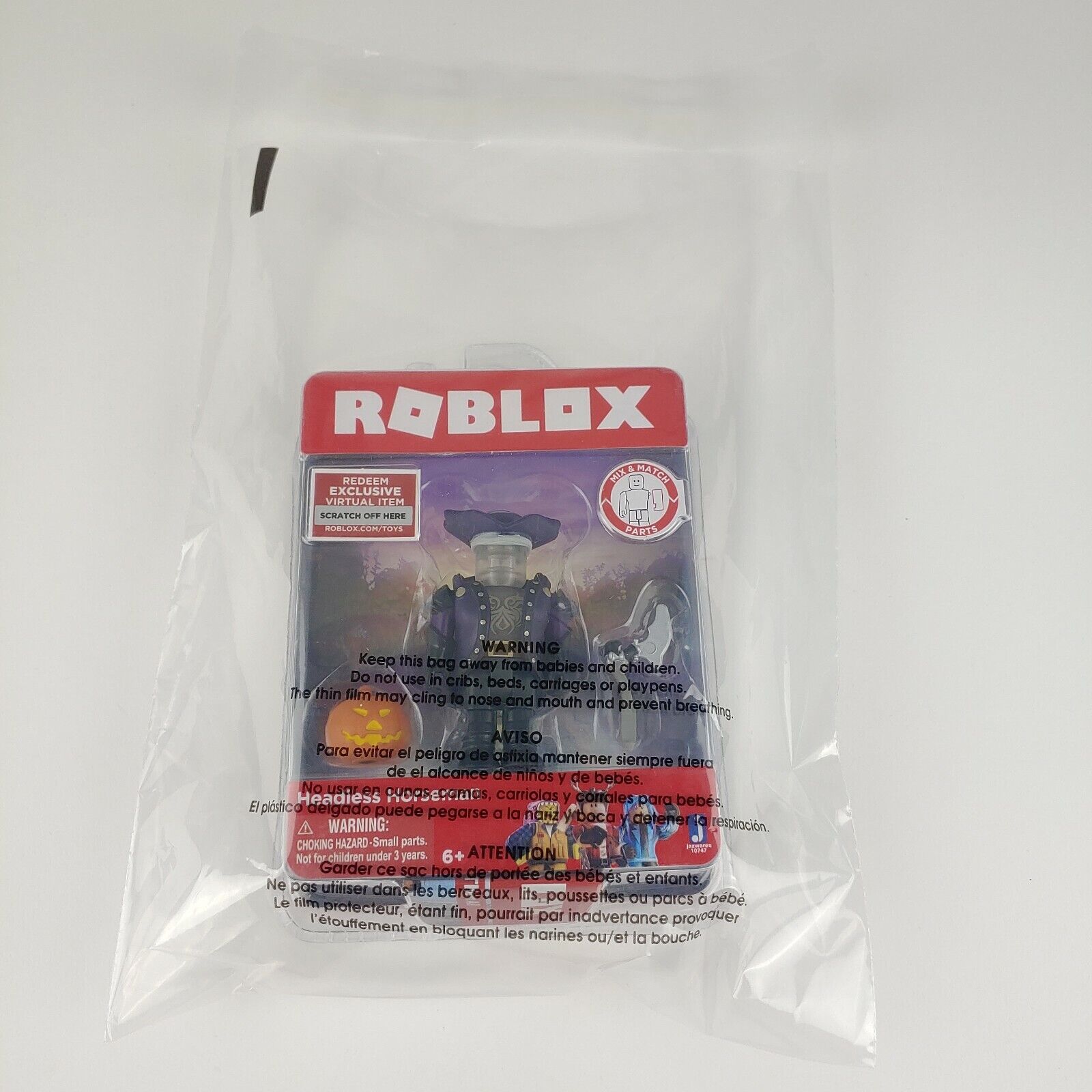 Roblox Headless Horseman 10747 Mix & Match NEW OPEN BOX WITH NO