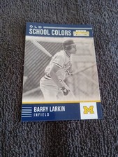 2015 Panini Contenders Old School Colors Barry Larkin Baseball Card #7