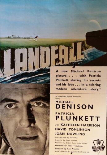 Original British Film Poster - ' Landfall' (1949) - Bild 2 von 3