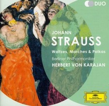 Strauss II. J.: Waltzes Marches Polkas by Berliner Philharmoniker/Herbert ...