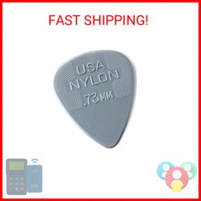 JIM DUNLOP 44P73 .73mm Nylon Standard Guitar Picks, 12-Pack