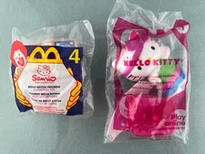 Hello Kitty 2000 McDonalds Toy #4 Bumble Bee String Pull & Loves Dancing - New