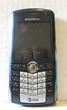 BlackBerry Pearl 8100 Blue and Silver Cell Phone READ