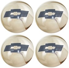 1954 1955 1st Series Chevrolet Truck 12 Ton Stainless Hubcap Set 54-1130 1954 1955 1st Series Chevrolet Truck 12 Ton Stainless Hubcap Set 54-1130