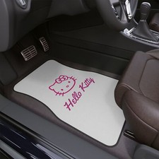 Hello Kitty Y2k Car Floor Mat 1 Pc- Pink And White Hello Kitty Y2k Car Floor Mat 1 Pc- Pink And White