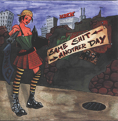 NOXON Same shit, another day LP (2002 Streetmusic) Col. white Vinyl