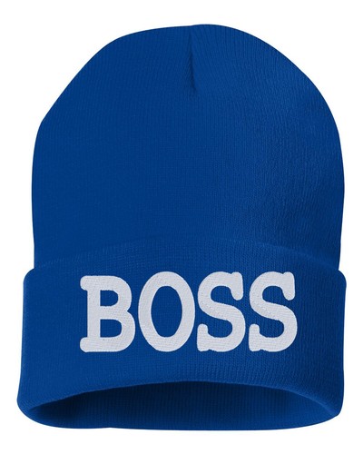 BOSS - Gorro Bordado, Regalo Bordado, Sombrero de Invierno, Gorro - Imagen 10 de 10