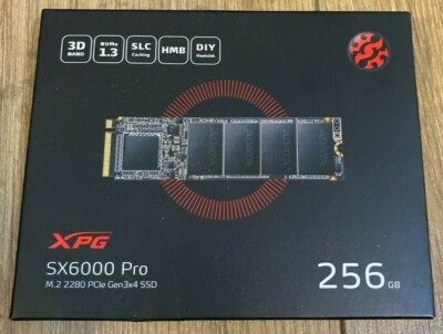 Adata XPG SX6000 256GB, M2 2280, Solid State Drive - Schwarz (ASX6000PNP-256GT-C)