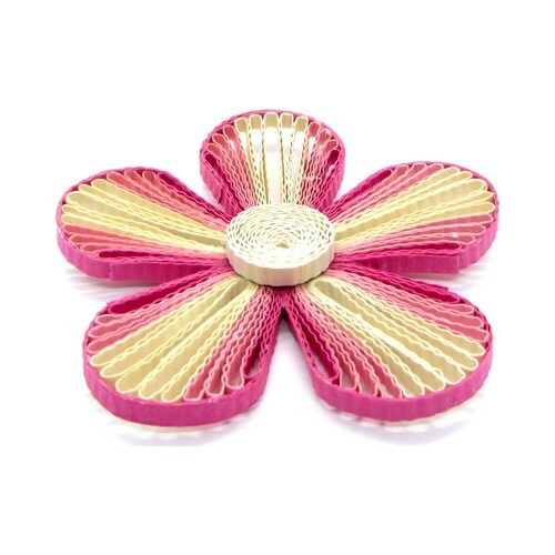 1 Fleur en papier Quilling Fait main _ CHOIX COULEUR _ Scrap carterie embellis - Picture 4 of 7