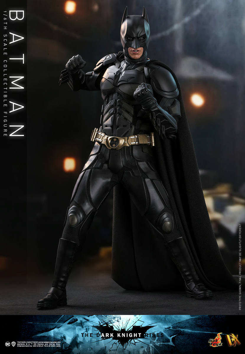 1/6 Scale Batman The Dark Knight Rises Figure Hot Toys 907401