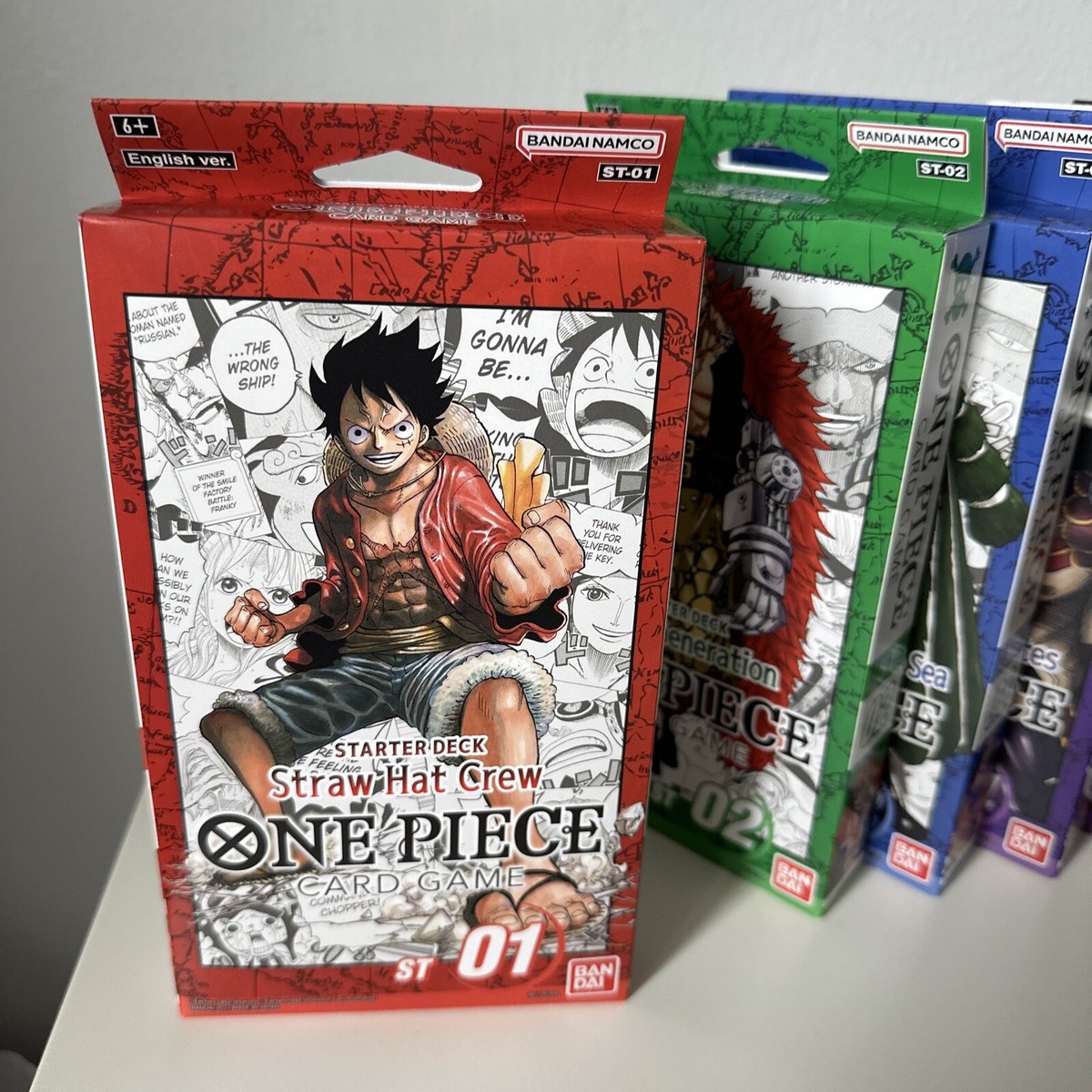 one piece card game english starter deck One Piece Card Game ST28 Green/Yellow Yamato Starter Deck English