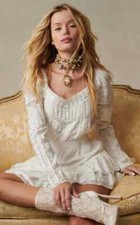 LoveShackFancy Dress Sanaya White  Size XS (US0/UK8)