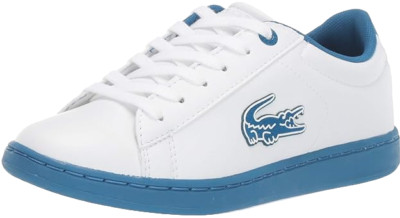 LACOSTE SHOES YOUTH WHITE/BLU CARNABY EVO 319 7-38SUC0001080