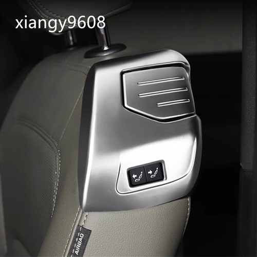 Silver ABS Front Seat Adjust Switch Panel Cover For Land Rover Defender 90 2020+ - Picture 6 of 14