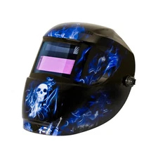ArcOne Blue Doom Carrera Shell Welding Helmet w/ 1000FcF Auto-Darkening Filter