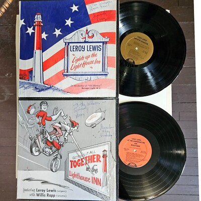 2 LP Lot #ACH: Leroy Lewis Lights Up The Lighthouse Inn Getting It All Together
