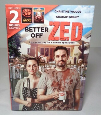 BETTER OFF ZED New DVD Includes 2 Bonus Movies WACKO and SIDESHOW
