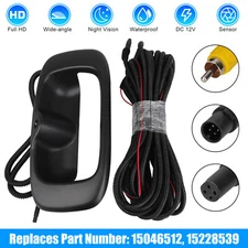 Rear View Backup Tailgate Handle Camera for 1999-2006 Chevy Silverado GMC Sierra