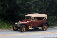 Cars 1910 mercedes 2850ps1 Desk Mat Stitched