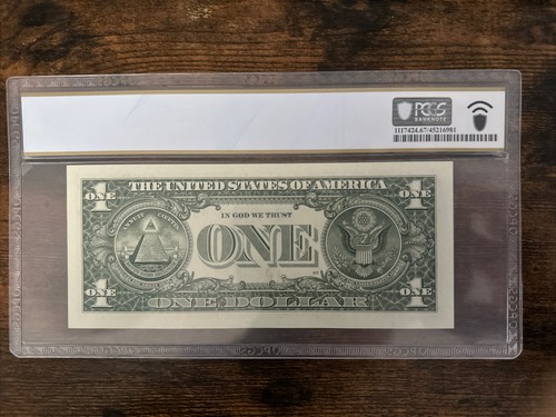 2013 $1 ST✯R Bill from NY "FRB" UNC-GEM PCGS "67PPQ" DUPLICATE - B 0 66 7469 5 ✯ - Picture 19 of 22