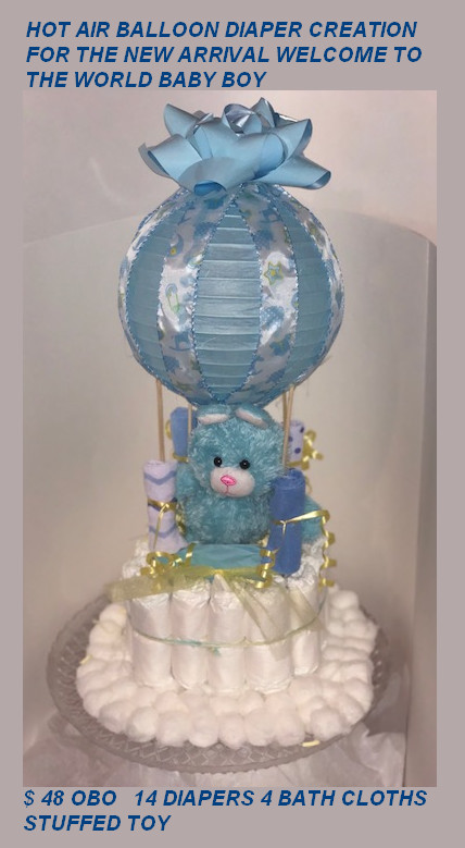 Hot Air Balloon Diaper Cake Diy Hot Air Balloon Diaper Cake Set