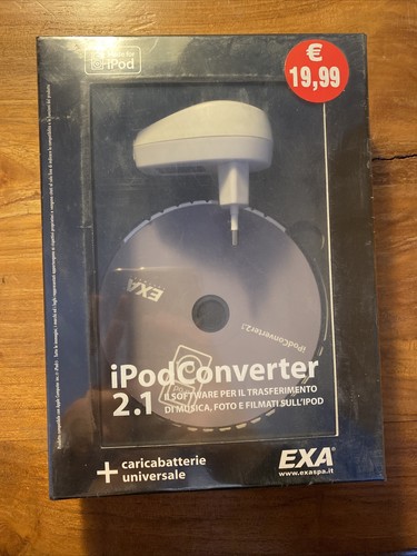 convertitore Ipod 2.1 + Caricabatterie Universale nuovi sigillati e a software - 第 1/2 張圖片