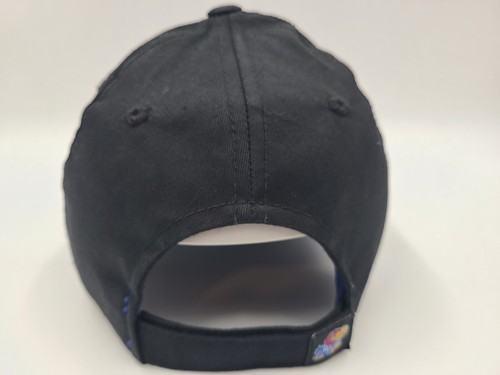University of Kansas Jayhawks Captivating Headgear Adjustable Hat Cap Blue Black - Picture 7 of 13