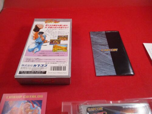 Street Fighter II Turbo Super Famicom COMPLETE w/ Box manual game US SELLER - Picture 3 of 8