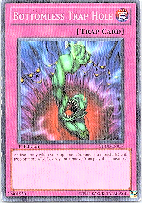 how much can i sell my yugioh cards for Bottomless Trap Hole MP25-EN018 Yu-Gi-Oh! Card