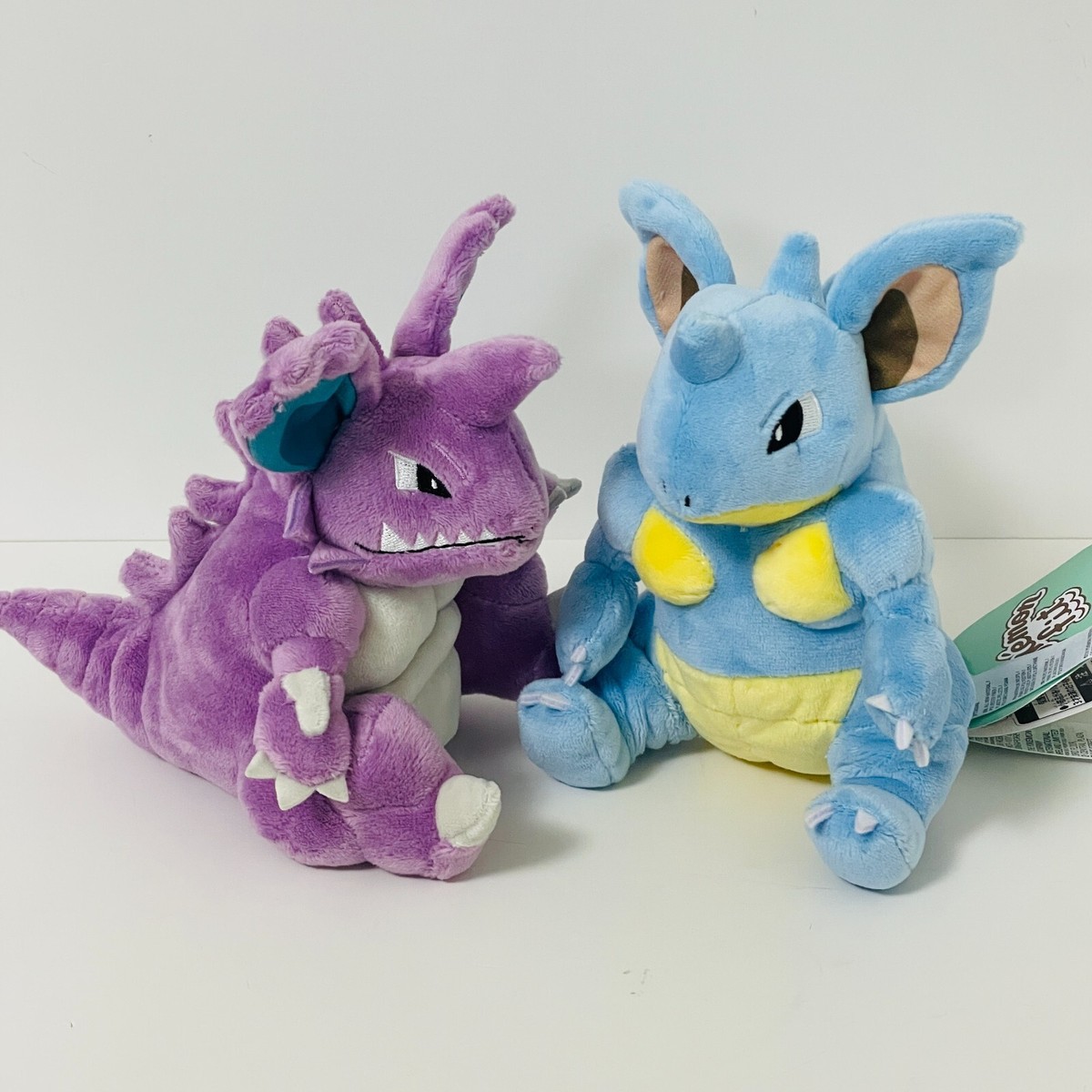 Pokemon Sitting Cuties Plush Nidoking & Nidoqueen Stuffed Toy
