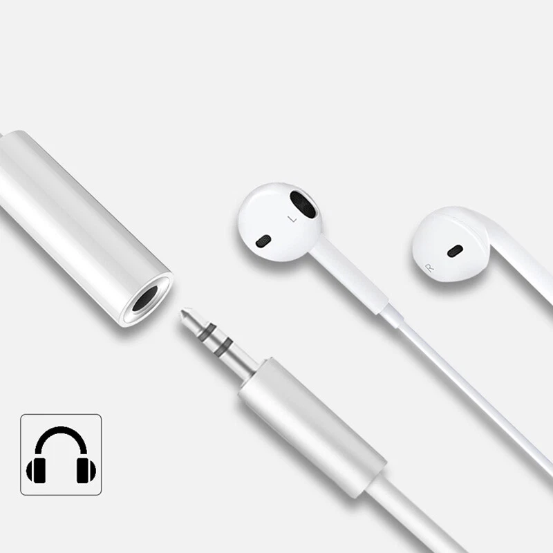 Audio Aux für iPhone Adapter auf Klinke Kabel Kopfhörer Stecker 3,5mm Aux IOS - Bild 2 von 4