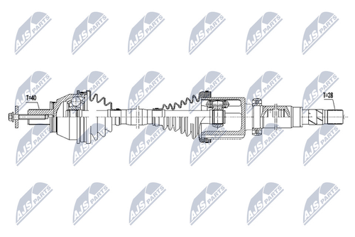 Arbre De Transmission Pour Ford Mondeo III Berline & Break - Neuf - Référence NPW-FR-014W