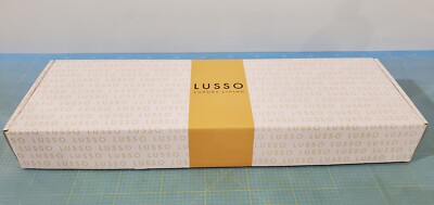 LUSSO LUXE BRUSHED GOLD BATHROOM STORAGE SHOWER SHELF
