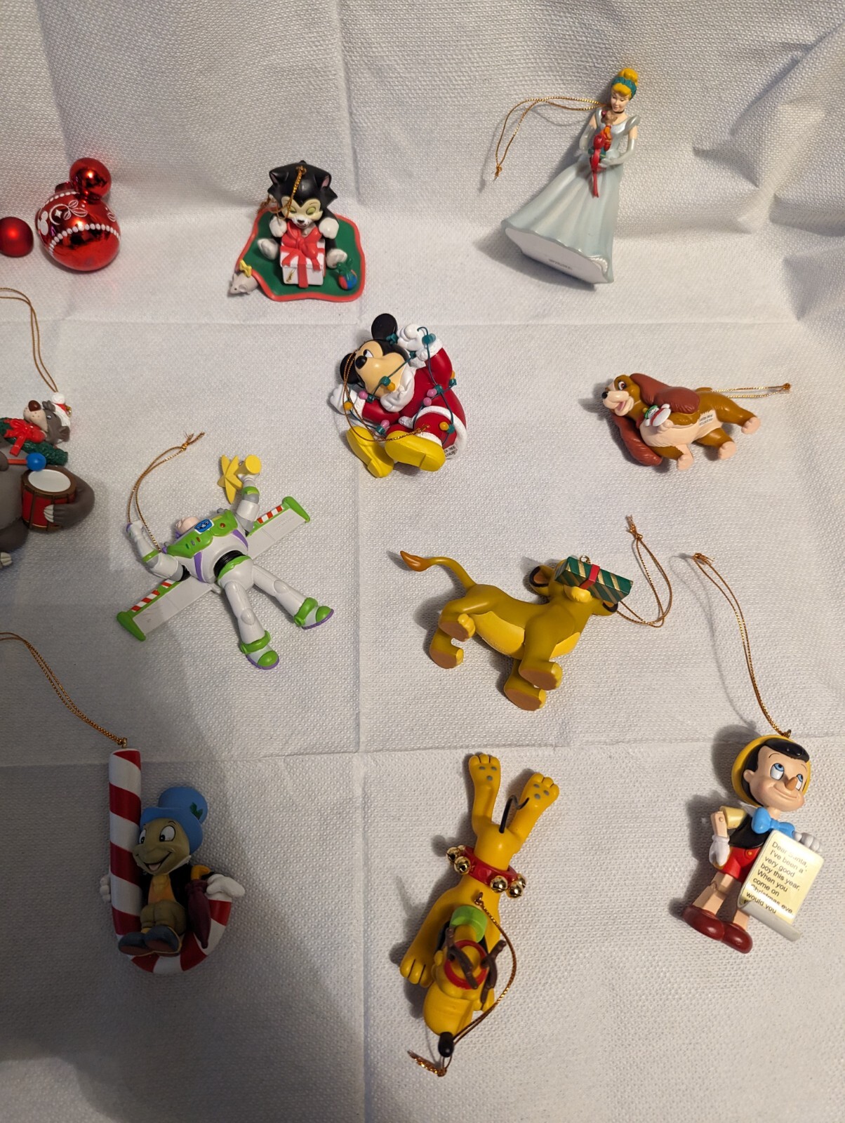 Collection of Disney Character Christmas Tree Decorations eBay