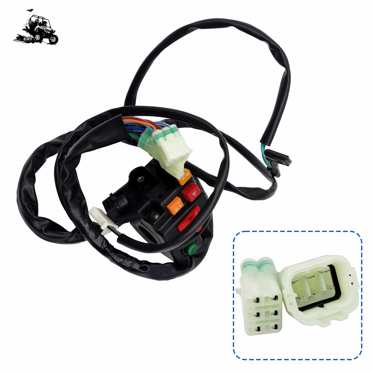 みる ハンドルスイッチ RH 7020-160700-1000 CFmoto ATV アクセサリー