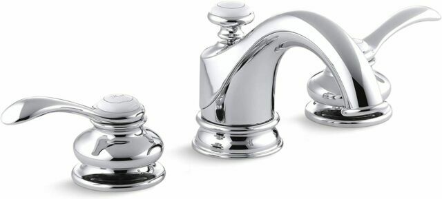 Kohler Fairfax K-12265-4-CP 2-Handle Widespread Bathroom Faucet