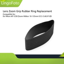 Lens Zoom Grip Rubber Ring for Nikon AF-S DX Zoom 18-135mm f/3.5-5.6G IF-ED Lens