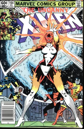UNCANNY X-MEN #164 1ST  CAROL DANVERS (CAPTAIN MARVEL) AS BINARY FINE CONDITION