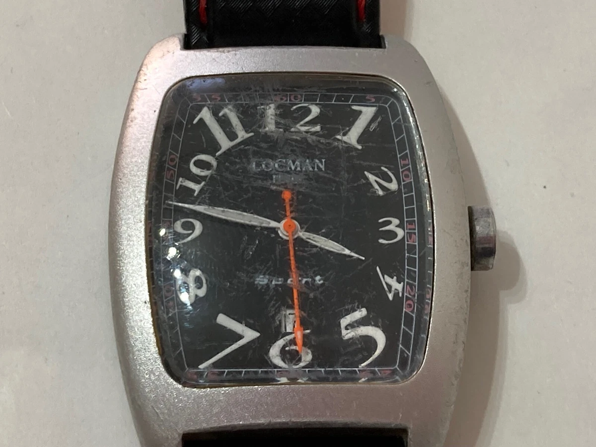 Orologio Locman sport italy al quarzo 486 funzionante usato senza scatola
