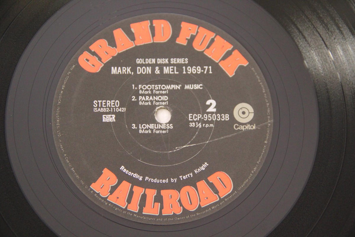 Mark, Don & Mel 1969-71 Grand Funk Railroad Hard Rock Vinyl