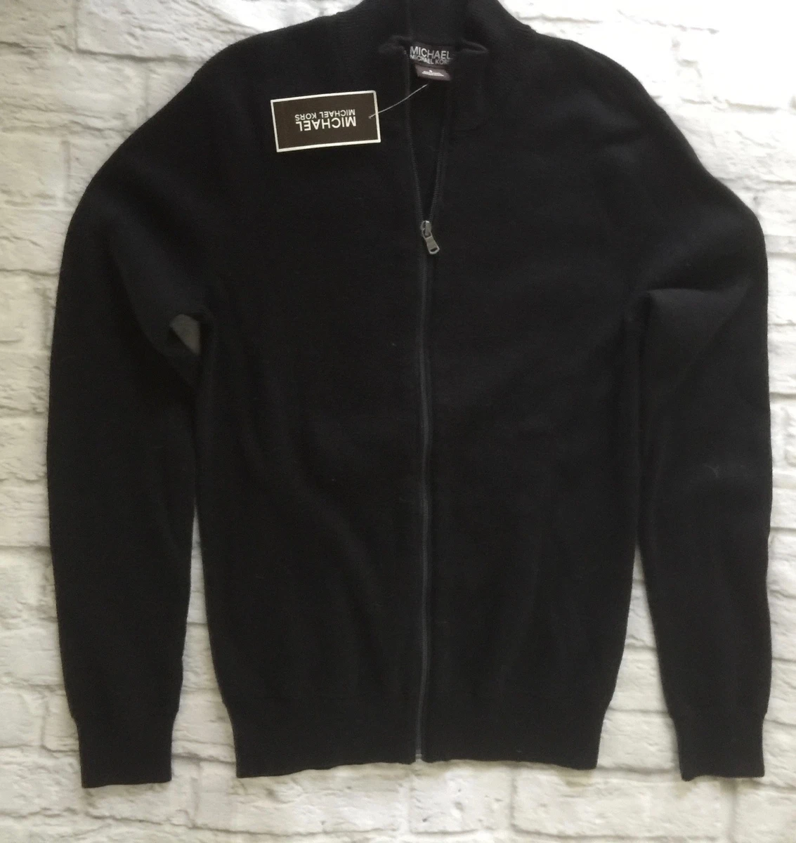 michael kors full zip sweater