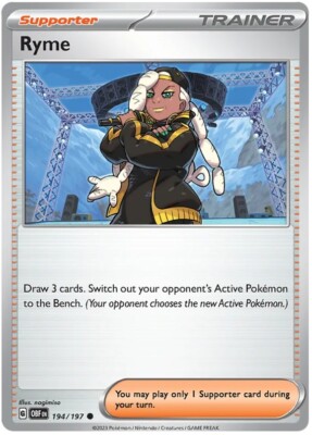 ファイナルファンタジーTCG remmy Ryme Pokemon TCG Trainer Card 194/197 | eBay