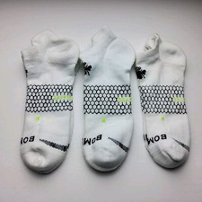 Bombas All Purpose Performance Athletic Ankle Socks Lot Of 3 Size XL